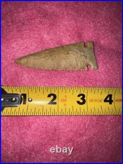 Rare Native American Crowleys Ridge Arrowhead Point
