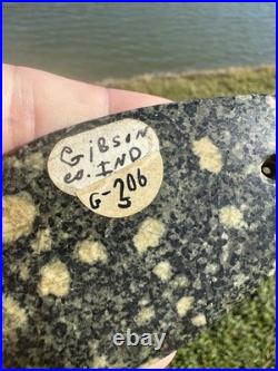 Rare Native American Drilled Porphyry Pendant Gorget