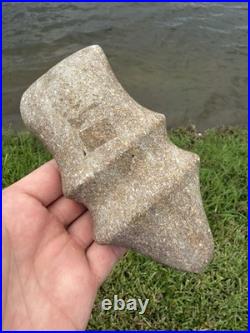 Rare Native American Fully Grooved Axe Head Missouri