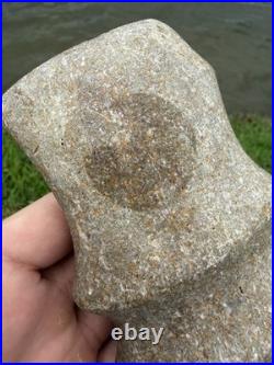 Rare Native American Fully Grooved Axe Head Missouri