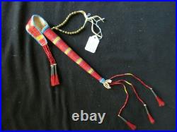 Rare! Native American Fully Quilled & Beaded Awl Case, The Best, Sd-102106004