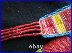 Rare! Native American Fully Quilled & Beaded Awl Case, The Best, Sd-102106004