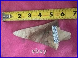 Rare Native American Illinois Dickson Arrowhead Point