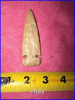 Rare Native American Illinois Dovetail Arrowhead Point