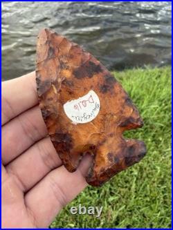 Rare Native American Illinois Thebes Point Arrowhead
