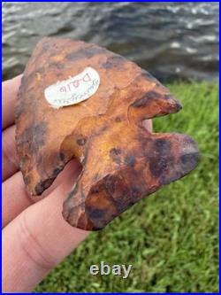 Rare Native American Illinois Thebes Point Arrowhead