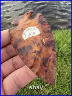 Rare Native American Illinois Thebes Point Arrowhead