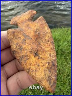 Rare Native American Illinois Thebes Point Arrowhead
