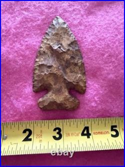 Rare Native American Illinois Thebes Point Arrowhead