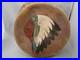 Rare-Native-American-Indian-Drum-Painted-Hide-Tops-Sides-great-01-dy