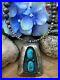 Rare-Native-American-Indian-Navajo-Sterling-Bisbee-Turquoise-Necklace-Pendant-01-gyy