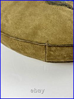 Rare Native American Indian Pillow. Hide Top Bottom & Sides! With Story