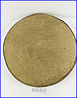 Rare Native American Indian Pillow. Hide Top Bottom & Sides! With Story