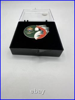 Rare Native American Indian Salt Lake City Olympics 2002 Pin