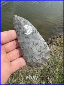 Rare Native American Indiana Blade Arrowhead Point