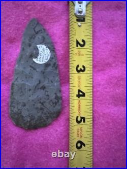 Rare Native American Indiana Blade Arrowhead Point