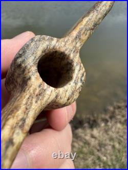 Rare Native American Indiana Bowtie Bannerstone Artifact Arrowhead