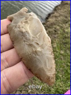 Rare Native American Kentucky Hemphill Arrowhead Point