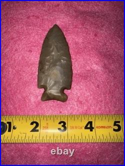 Rare Native American Kentucky Hemphill Arrowhead Point