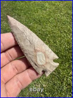 Rare Native American Kirk Corner Notch Arrowhead Point