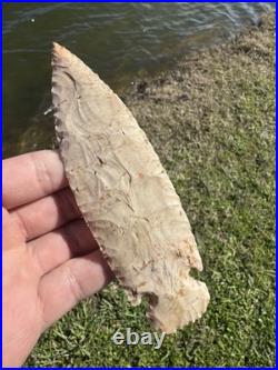 Rare Native American Missouri Dovetail Arrowhead Point