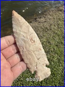 Rare Native American Missouri Dovetail Arrowhead Point