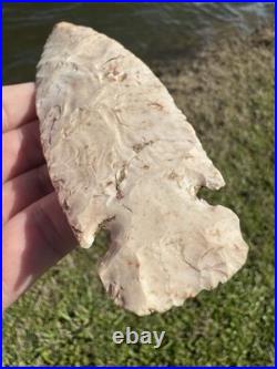 Rare Native American Missouri Dovetail Arrowhead Point
