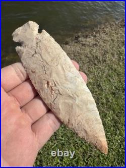 Rare Native American Missouri Dovetail Arrowhead Point
