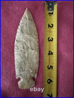 Rare Native American Missouri Dovetail Arrowhead Point