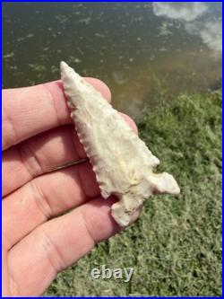 Rare Native American Missouri Graham Cave Arrowhead Point Blade