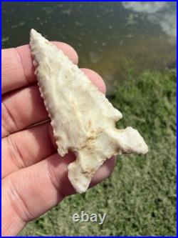 Rare Native American Missouri Graham Cave Arrowhead Point Blade