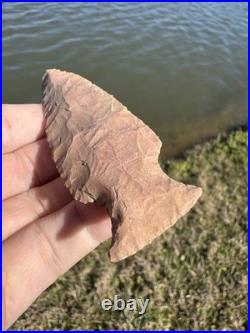 Rare Native American Missouri Tablerock Arrowhead Point