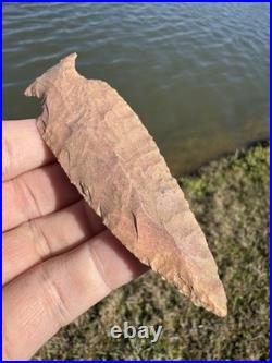 Rare Native American Missouri Tablerock Arrowhead Point