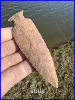 Rare Native American Missouri Tablerock Arrowhead Point