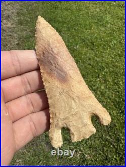 Rare Native American Misssori Mehlville Arrowhead Point