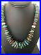 Rare-Native-American-Navajo-Blue-Turquoise-St-Silver-Spiny-24Necklace-A202-01-sc