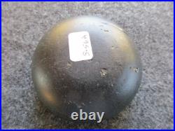 Rare Native American Obsidian Discoidal, Hand Carved Indian Discoidal, Ott S-56a