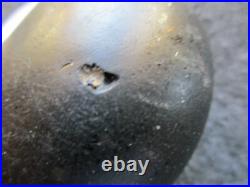 Rare Native American Obsidian Discoidal, Hand Carved Indian Discoidal, Ott S-56a Rare Native American Obsidian Discoidal, Hand Carved Indian Discoidal, Ott S-56a