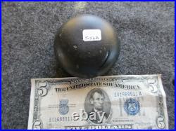 Rare Native American Obsidian Discoidal, Hand Carved Indian Discoidal, Ott S-56a