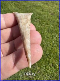 Rare Native American Oklahoma Early Dalton Point Arrowhead
