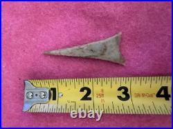 Rare Native American Oklahoma Early Dalton Point Arrowhead
