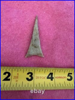 Rare Native American Oklahoma Early Dalton Point Arrowhead
