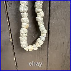 Rare! Native American Old Pawn Necklace, Trade Bead Stone 13