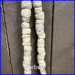 Rare! Native American Old Pawn Necklace, Trade Bead Stone 13
