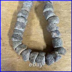 Rare! Native American Old Pawn Necklace, Trade Bead Stone 13