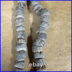 Rare! Native American Old Pawn Necklace, Trade Bead Stone 13