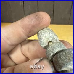 Rare! Native American Old Pawn Necklace, Trade Bead Stone 13