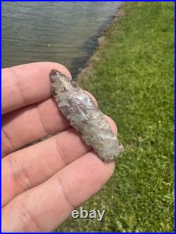 Rare Native American Paleo Eden Point Arrowhead