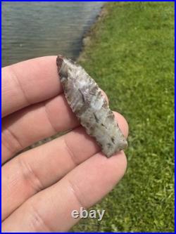 Rare Native American Paleo Eden Point Arrowhead