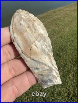 Rare Native American Paleo He'll Gap Arrowhead Point